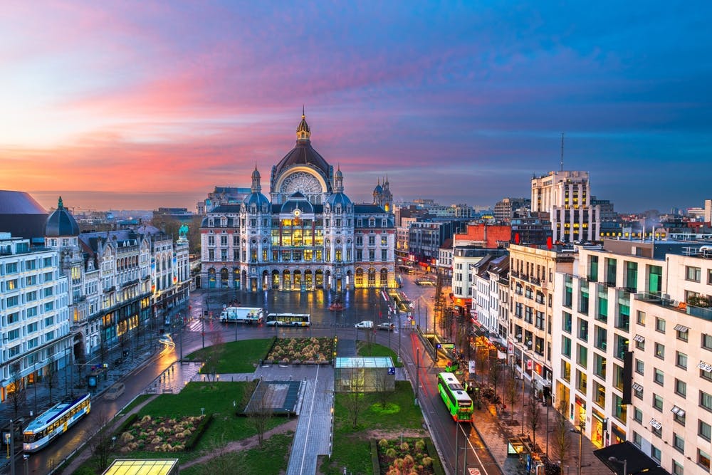 A&O Hotel Antwerpen Centraal, Antwerp,...